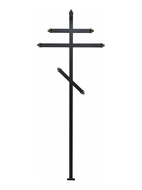 Cruce funerară, metal, model C-07