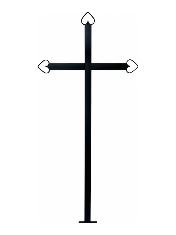 Cruce funerară, metal, model C-20