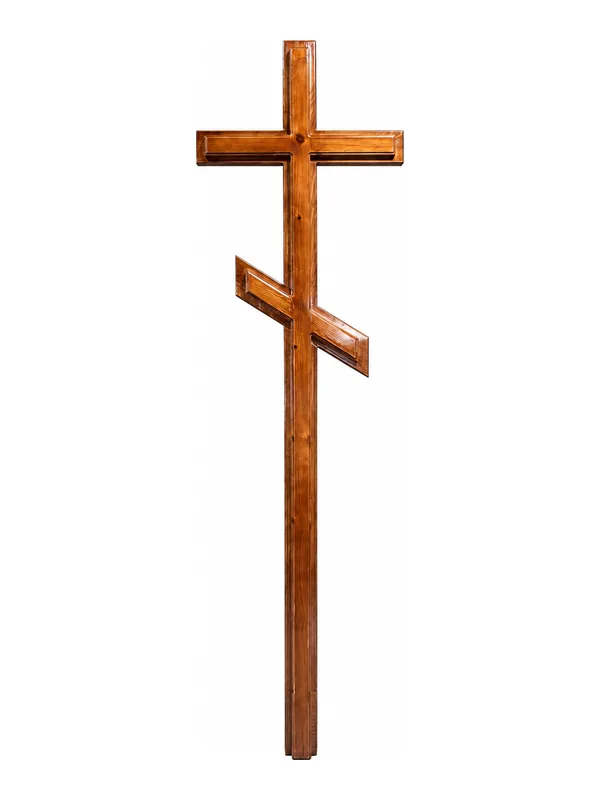 Cruce funerară, lemn, model C-23